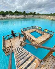 Buraco Azul Caiçara Jericoacoara: Lagoa Turquesa