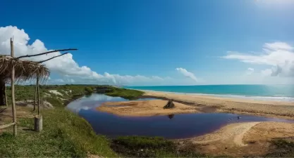 Praia da Lagoa Grande: Tranquilidade e Beleza em Prado